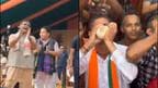Assam CM Himanta Biswa Sarma Dances In Rain During BJP Rally | WATCH