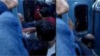 Passengers break glass window of Kaifiyat express, video viral
