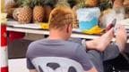 Pineapple Seller's Spiky Hair Goes Viral - "He Loves His Job So Much"