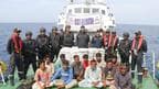India Coast Guard seizes drugs worth around Rs 600 crore from a Pakistani boat off the Gujarat coast