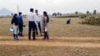 A police team surveyed the spot on Sunday, where a Spanish national was allegedly gang-raped in Dumka, Jharkhand