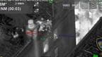 Dramatic NYPD video shows the moment firefighters performed a life-saving rope evolution as part of rescue operation in the Harlem fire incident
