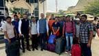 17 Indian workers, lured into unsafe and illegal work in Laos, are on their way back home. 