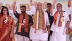 Union minister Rajnath Singh campaigns for BJP candidate Anil K Antony in Kerala 