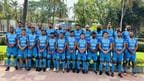 India hockey stars pose for a squad photo