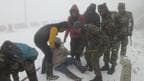 Indian Army rescued stranded tourists in East Sikkim amid heavy snowfall