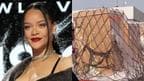 Rihanna reacts to her luggage