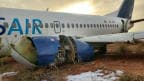 Boeing 737 skids off runway at Senegal airport leaving 10 people injured