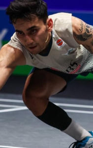 Indian Badminton Player in Swiss Open Tournament