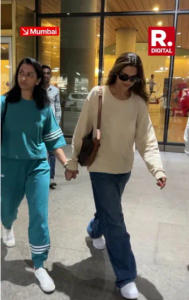 Deepika Padukone Walks Hand-in-hand With Sister Anisha