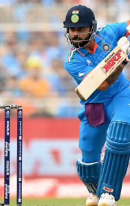 Virat Kohli scores his 49th ODI hundred
