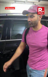 Varun Dhawan in Pink Tshirt