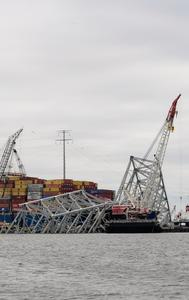 Several ships have been stuck in the Baltimore harbour after the collapse of the Francis Scott Key Bridge. 