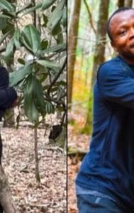 Ghana's Forestry Student Hugs 1,123 Trees In One Hour