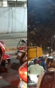 Bengaluru's Work-Life Juggle: Woman Attends Meeting in Traffic Jam