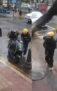Bikers survive tree fall miraculously, video viral