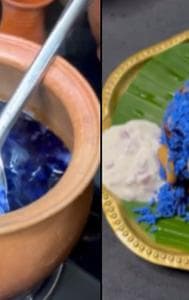 Instagram Food Vlogger Made Butterfly Pea Ghee Rice, Internet Reacts