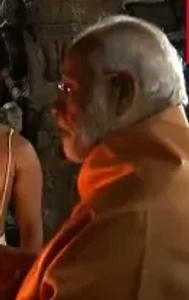 PM Modi offers prayers at Veerabhadra temple in Andhra Pradesh