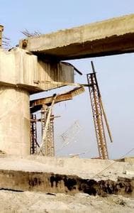 Under-construction bridge collapses in Karnataka's Mangaluru
