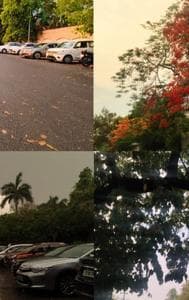 Delhi rains photos