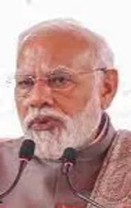  Prime Minister Narendra Modi at Kashi Tamil Sangamam in Uttar Pradesh's Varanasi.