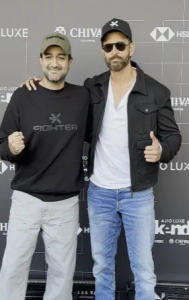 Hrithik Roshan And Sidharth Anand 