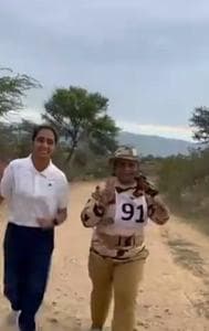 Harmeet Kaur, who used to run 15 kms with a weapon in hand and a load of 10 kgs on her back, managed to shed more than 14 kgs in just a few weeks span.