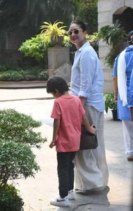 Kareena Kapoor with her sons
