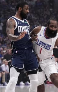 Dallas Mavericks and LA Clippers take each other on in game 4 of NBA Playoffs round 1 