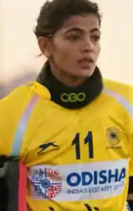 Indian women's Hockey team goal keeper Savita Punia
