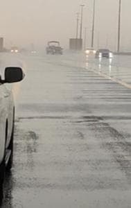 Heavy rainfall caused flash flooding in Oman on the eastern edge of the Arabian Peninsula, killing at least 17 people