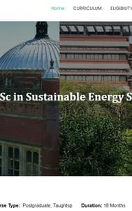 University of Birmingham and IIT Madras Launch Joint Masters Programme in Sustainable Energy Systems