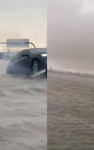 Dubai Rain: Schools Shut, Airport Flooded, Cars Under Water