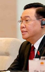 Chairman of Vietnam's National Assembly Vuong Dinh Hue has resigned. 