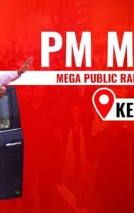 PM Modi holds road show in Kerala 