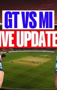 GT vs MI live updates