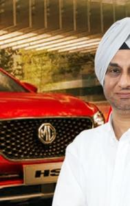 Satinder Singh Bajwa, Chief Commercial Officer, MG Motor India