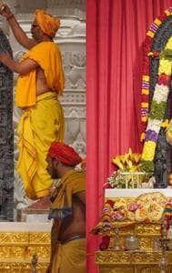 Special rituals performed on the occasion of Ram Navami in Ayodhya's Ram Janmbhoomi Mandir