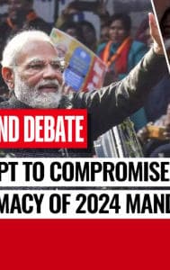 Attempt to compromise legitimacy of 2024 mandate?