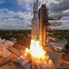 The Chandrayaan-3 liftoff sequence was delayed by four seconds. 