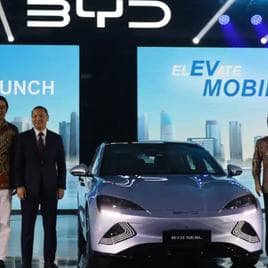 China's BYD launches 3 EV models in Indonesia