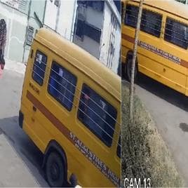 Minor siblings crushed under the wheels of a school bus