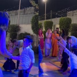 Young boy Haryanvi dance video viral