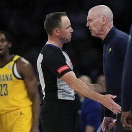 Indiana Pacers coach Rick Carlisle unhappy with NBA officiating 
