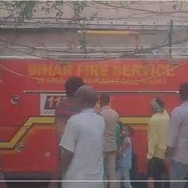 A massive fire broke out at the BSNL exchange office located in the Kotwali police station area of Patna, prompting an atmosphere of chaos.