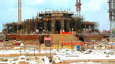 Ram Mandir construction