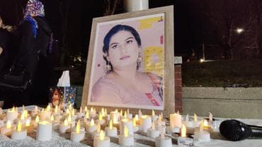 Candle Light Vigil in memory of Harpreet Kaur Gill