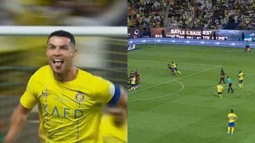 Cristiano Ronaldo nets a stunner against Damac