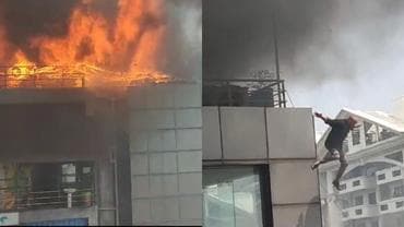 Bengaluru pub fire: Man jumps from fourth floor, sustains injuries 