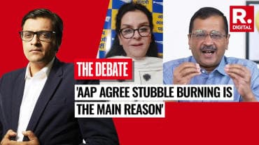 'AAP AGREE STUBBLE BURNING IS THE MAIN REASON'